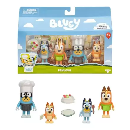 Bluey Lets Play Chef pack 4 figúrky produktová fotografia