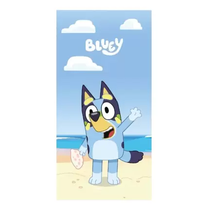 Bluey mikrovláknová plážová osuška produktová fotografia