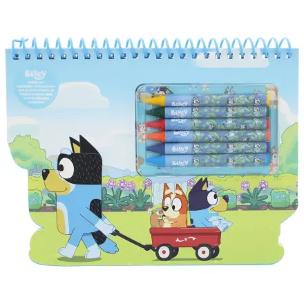 Bluey cestovná sada na vyfarbovanie produktová fotografia