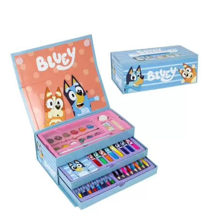 Bluey omaľovánkový stationery case produktová fotografia