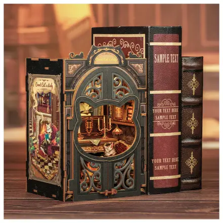 BOOK NOOK SÚPRAVA DIY Count Cat's Study 108 kusov + LED svetlo produktová fotografia