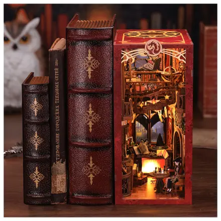 Stavebnica Book Nook Kit DIY Flame Common Room 226db + LED Light produktová fotografia