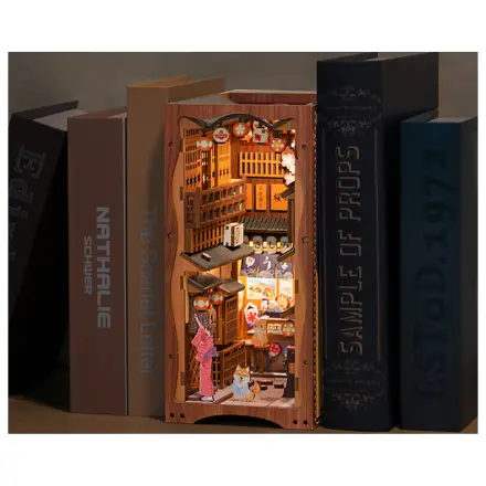 BOOK NOOK KIT DIY Pod stromom Sakura 214 ks + LED svetlo stavebnica produktová fotografia