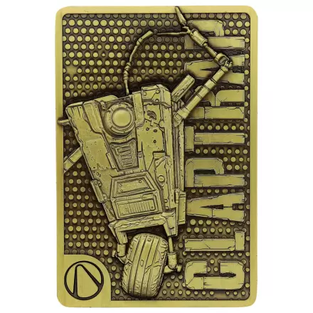 Borderlands zliatok Claptrap limitovaná edícia produktová fotografia