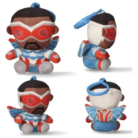 Avengers Captain 3D plyšová figúrka s vešiakom, prívesok na tašku 13 cm produktová fotografia