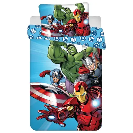 Avengers svetlomodrá obliečka na perinu pre deti, pre predškolákov produktová fotografia