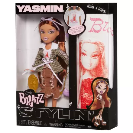 Bratz Stylin Yasmin bábika + tričko produktová fotografia