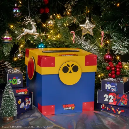 Brawl Stars Mega Box adventný kalendár nová edícia 2026 produktová fotografia