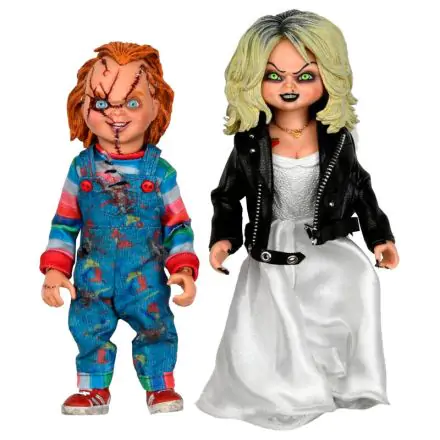 Bride of Chucky Clothed Action Figure 2-pack Chucky & Tiffany 14 cm termékfotója