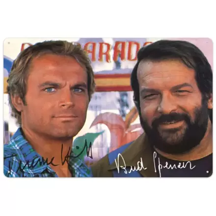 Bud Spencer & Terence Hill Tin Sign Autogramm 20 x 30 cm termékfotója