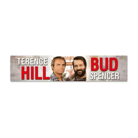 Bud Spencer & Terence Hill Plechová tabuľa s magnetom Autogramm 16 x 3,5 cm produktová fotografia