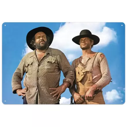 Bud Spencer & Terence Hill Tin Sign Blue Sky 20 x 30 cm termékfotója