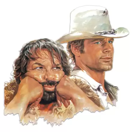 Bud Spencer & Terence Hill 3D Tin Sign Bud & Terence 45 x 45 cm termékfotója