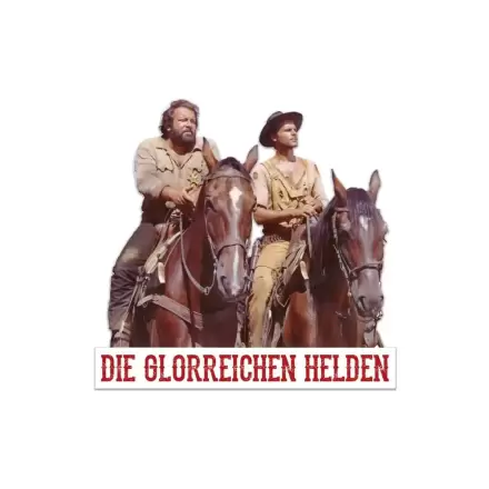 Bud Spencer & Terence Hill 3D plechová tabuľa Die glorreichen Helden 45 x 45 cm produktová fotografia