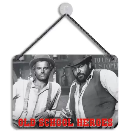 Bud Spencer & Terence Hill Tin Sign Old School Hrdinovia 16,5 x 11,5 cm termékfotója