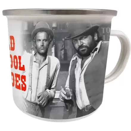 Emalovaný hrnček Old School Heroes Bud Spencer & Terence Hill termékfotója