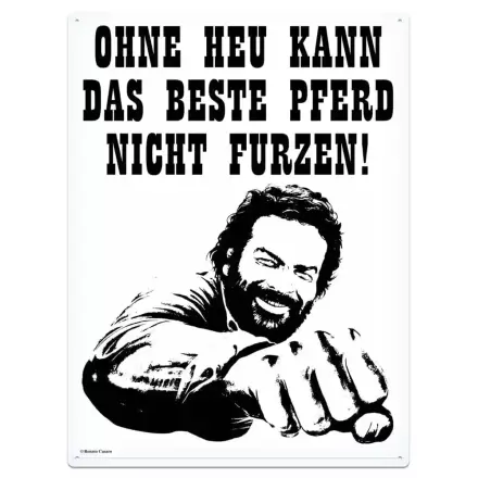 Bud Spencer Plechová ceduľa Pferd Faust 30 x 40 cm produktová fotografia