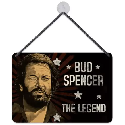 Plechová tabuľka s motívom Bud Spencer The Legend 16,5 x 11,5 cm termékfotója