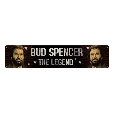 Plechová tabuľa Bud Spencer The Legend 46 x 10 cm termékfotója