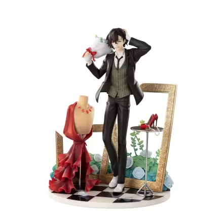 Bungo Stray Dogs PVC soška 1/8 Dazai Osamu Dress Up Ver. Deluxe Edition 26 cm termékfotója