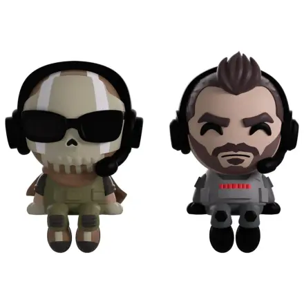 Call of Duty Vinyl Figures Ghost & Soap Monitor Buddiez 7 cm produktová fotografia
