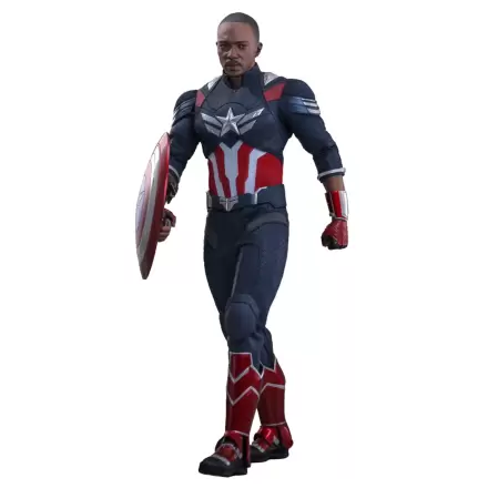 Captain America: Brave New World Movie Masterpiece Akčná figúrka 1/6 Captain America 30 cm termékfotója