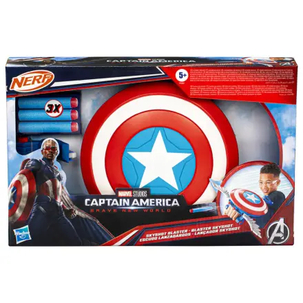 Marvel Captain America Brave New World Skyshot blaster produktová fotografia