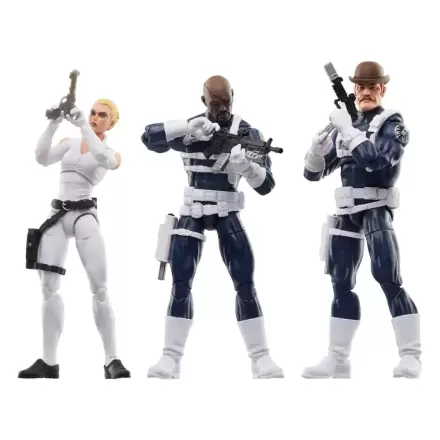 Captain America Marvel Legends Action Figurka 3-Pack S.H.I.E.L.D. 15 cm termékfotója