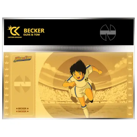 Captain Tsubasa Becker zlatá vstupenka produktová fotografia