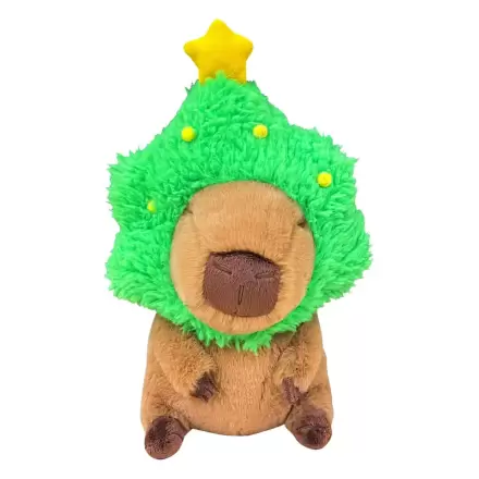 Plyšová figúrka Capybara s vianočným stromčekom 32 cm produktová fotografia