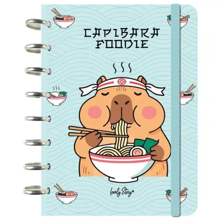 Capybara Foodie A5 zápisník produktová fotografia