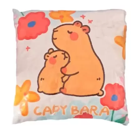 Capybara vankúš produktová fotografia
