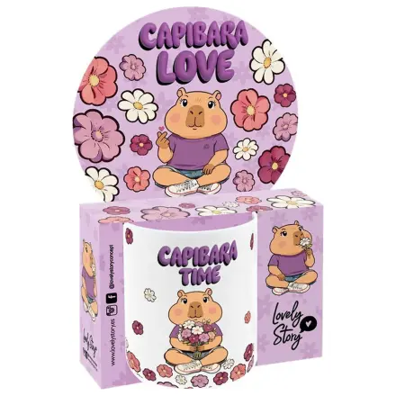 Capybara Time hrnček 330ml produktová fotografia