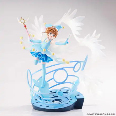 Cardcaptor Sakura PVC szobor 1/7 Sakura Kinomoto harci kosztüm víz változat, 36 cm termékfotója