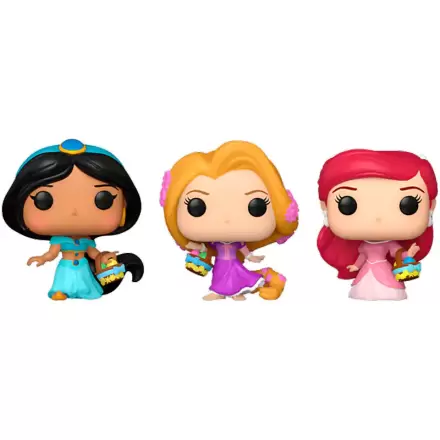 Pocket POP blister 3 figúrky Disney Princess Rapunzel Ariel Jasmin termékfotója