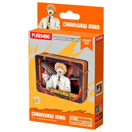Chainsaw Man Model Kit Drevená galéria (S) Denji produktová fotografia