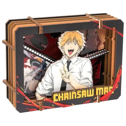 Chainsaw Man Model Kit Drevená galéria (S) Denji produktová fotografia