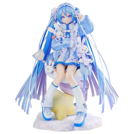 Character Vocal Series 01: Hatsune Miku PVC socha 1/7 Snow Miku: Yukiiro Pop Ver. 24 cm produktová fotografia