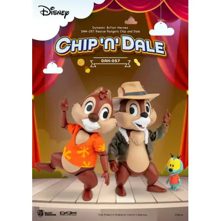 Chip 'n Dale: Rescue Rangers Dynamic 8ction Heroes akčné figúrky 1/9 Chip &amp; Dale 10 cm termékfotója