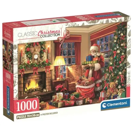 Christmas Santa's Visit 1000-dielne puzzle produktová fotografia