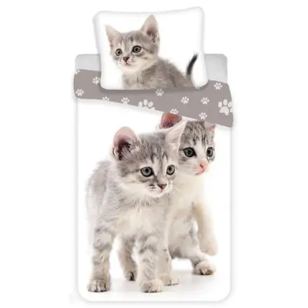 Obliečka na paplón s mačacou tematikou 140x200cm, 70x90cm produktová fotografia