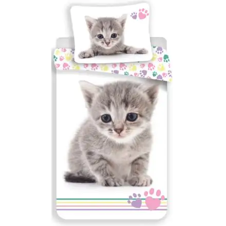Súprava obliečok s mačacou tematikou 140x200 cm, 70x90 cm produktová fotografia