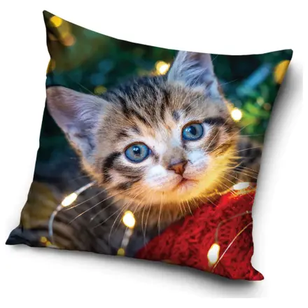 Obliečka na vankúš s mačacou tematikou 