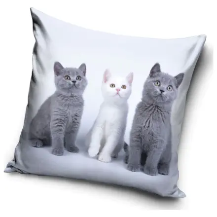 Obliečka na vankúš Cat Trio produktová fotografia