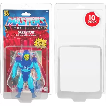 Clamshell PET chrániče 10-Pack pre Masters of the Universe akčné figúrky produktová fotografia