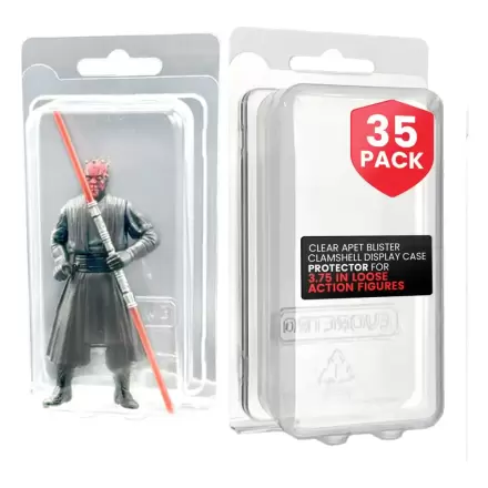 Clamshell PET Protectors 35-kusové Obaly pre akčné figúrky XL produktová fotografia