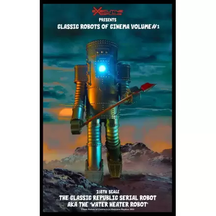 Classic Robots of Cinema Akčná figúrka 1/6 Volume #1: The Classic Republic Serial Robot a.k.a. The Water Heater Robot 30 cm produktová fotografia