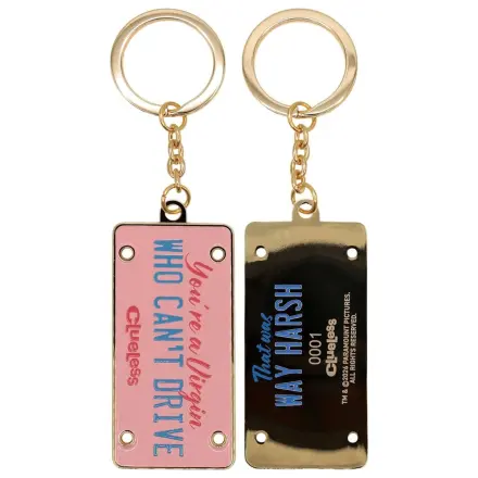 Clueless Keyring License Plate Limited Edition produktová fotografia