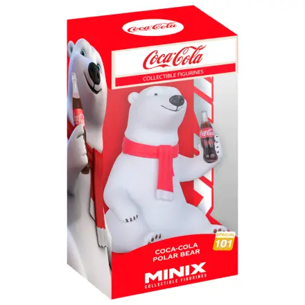 COCA COLA Polar Bear Figure Minix 12 cm produktová fotografia