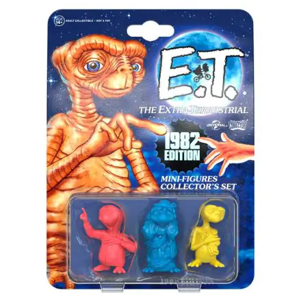 E.T. the Extra-Terrestrial Zberateľská súprava miniatúrnych figúrok, balenie po 3 ks, edícia 1982, 5 cm produktová fotografia